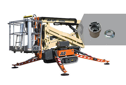 Fits JLG E450AJ Decal Kit Electric Boom Lift – Equipment Decals